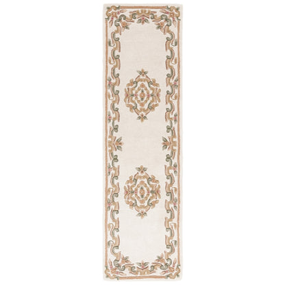 Tapis traditionnel en laine SAFAVIEH fait main, style Aubusson Hale.
