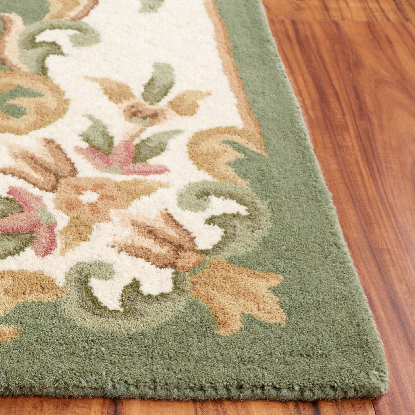 Tapis traditionnel en laine SAFAVIEH fait main, style Aubusson Hale.