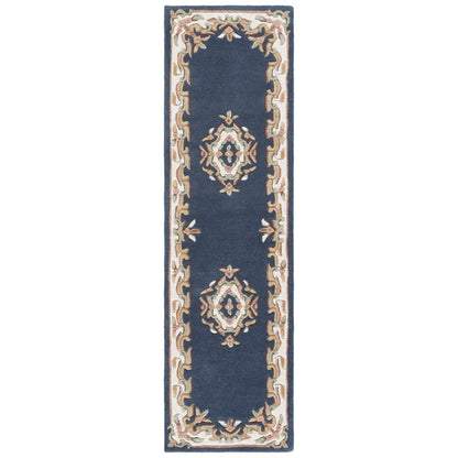 Tapis traditionnel en laine SAFAVIEH fait main, style Aubusson Hale.