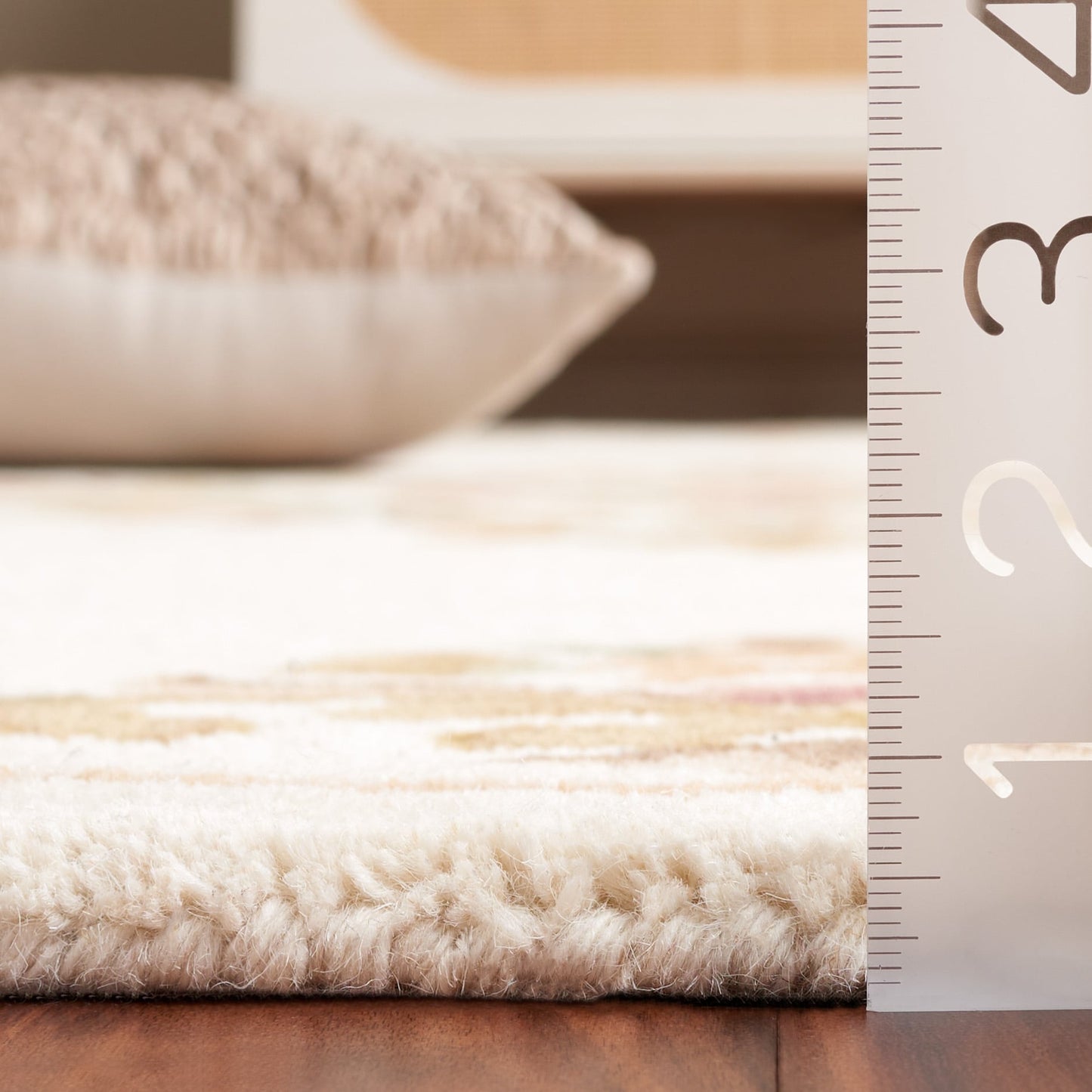 Tapis traditionnel en laine SAFAVIEH fait main, style Aubusson Hale.