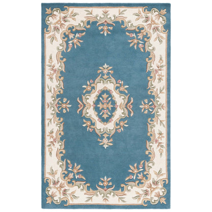 Tapis traditionnel en laine SAFAVIEH fait main, style Aubusson Hale.