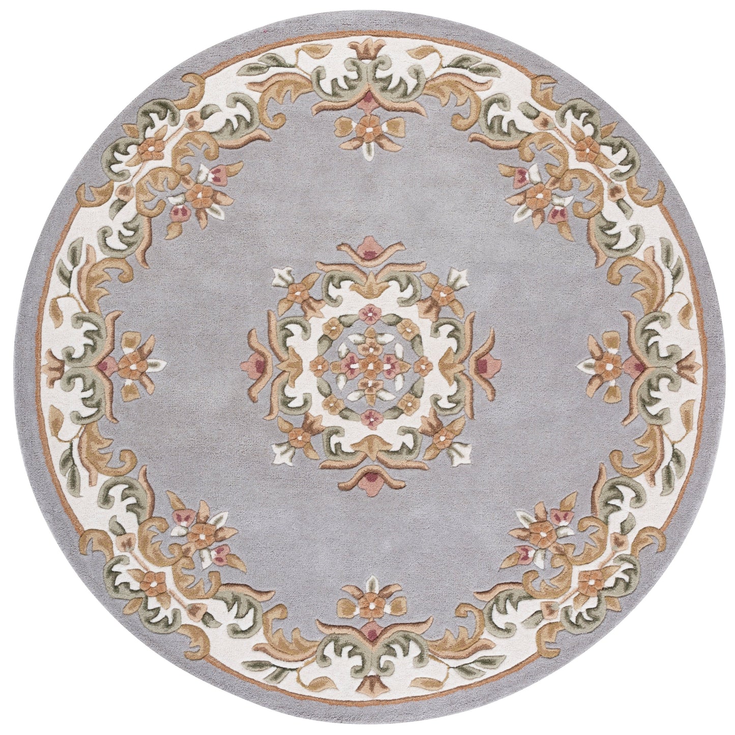Tapis traditionnel en laine SAFAVIEH fait main, style Aubusson Hale.