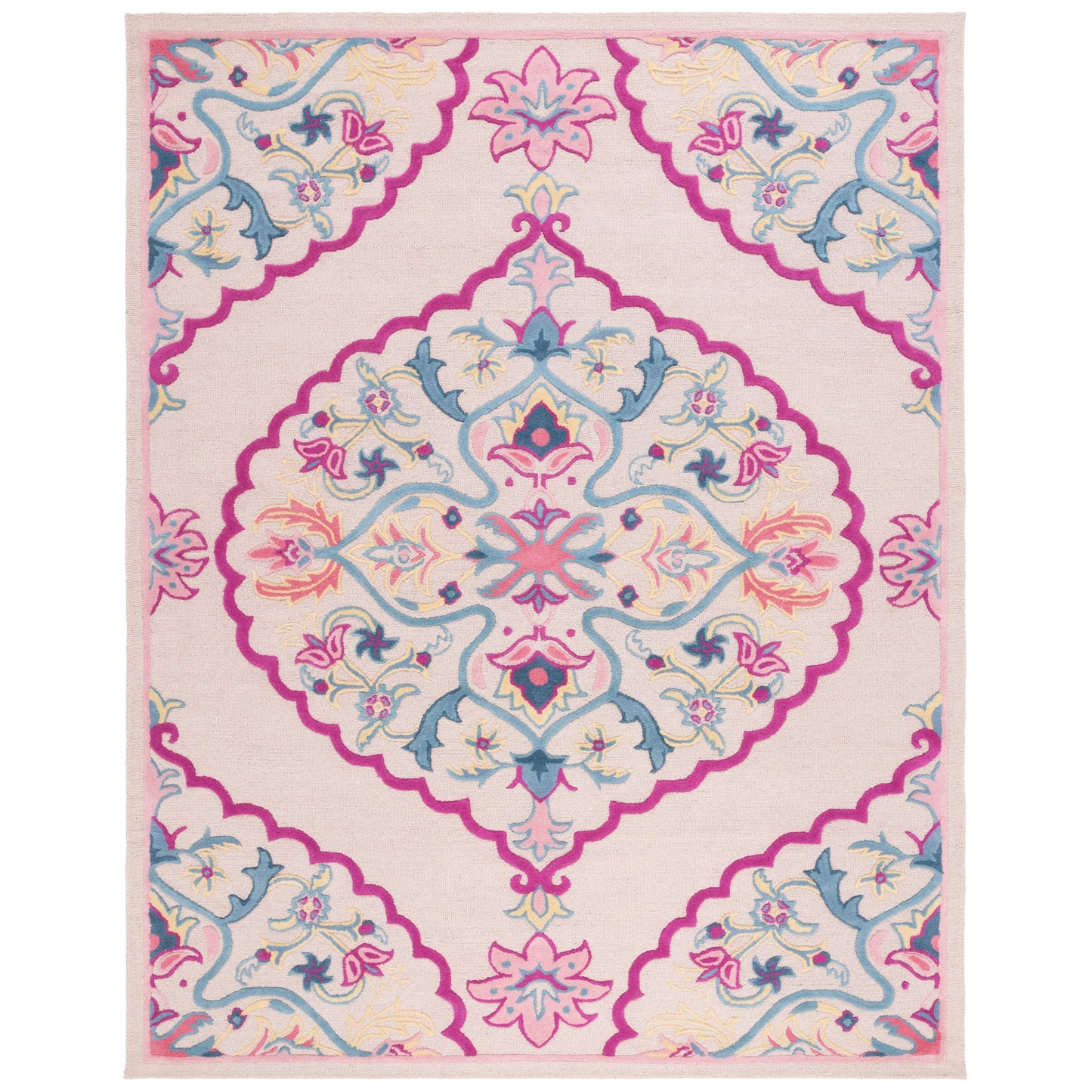 Tapis en laine SAFAVIEH fait main Bellagio Cailin Medallion