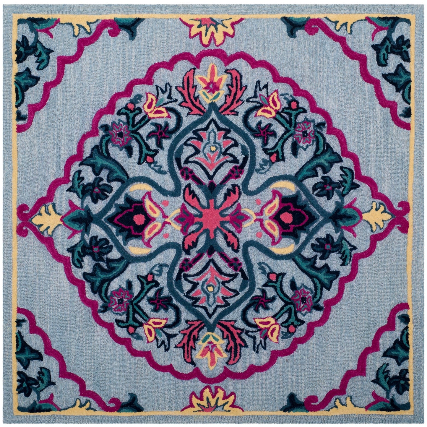 Tapis en laine SAFAVIEH fait main Bellagio Cailin Medallion