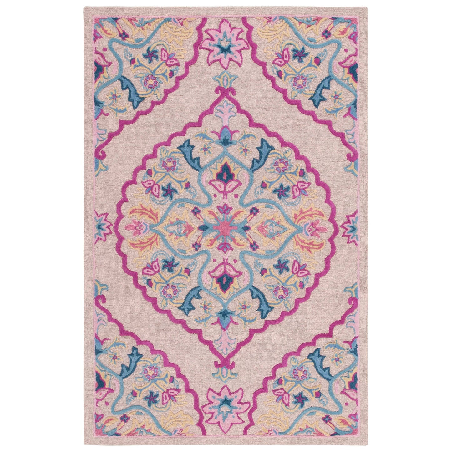 Tapis en laine SAFAVIEH fait main Bellagio Cailin Medallion