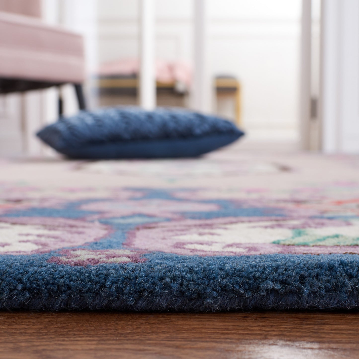 Tapis en laine SAFAVIEH fait main Bellagio Tatevik à médaillon oriental