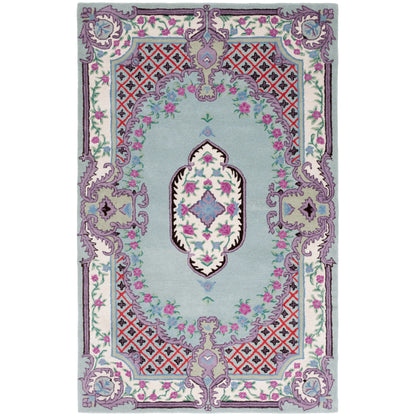 Tapis en laine SAFAVIEH fait main Bellagio Tatevik à médaillon oriental