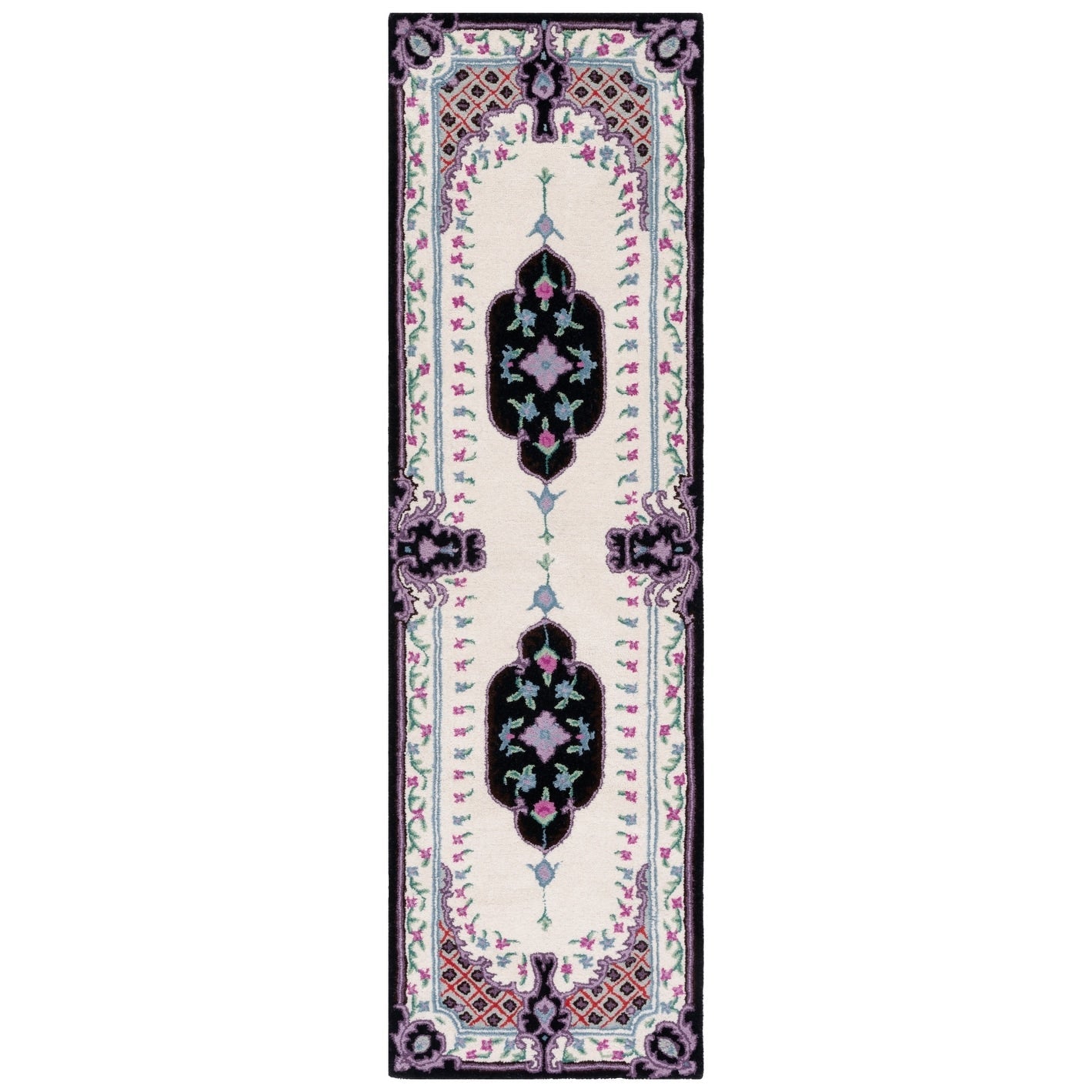 Tapis en laine SAFAVIEH fait main Bellagio Tatevik à médaillon oriental