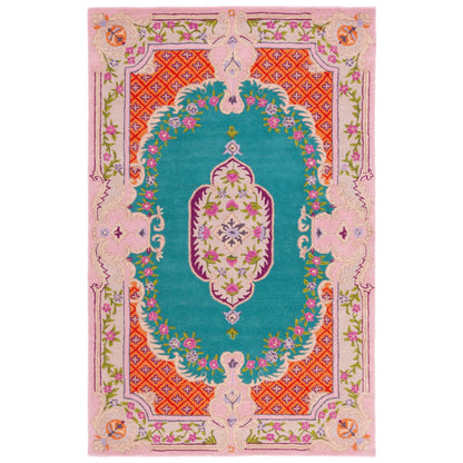Tapis en laine SAFAVIEH fait main Bellagio Tatevik à médaillon oriental