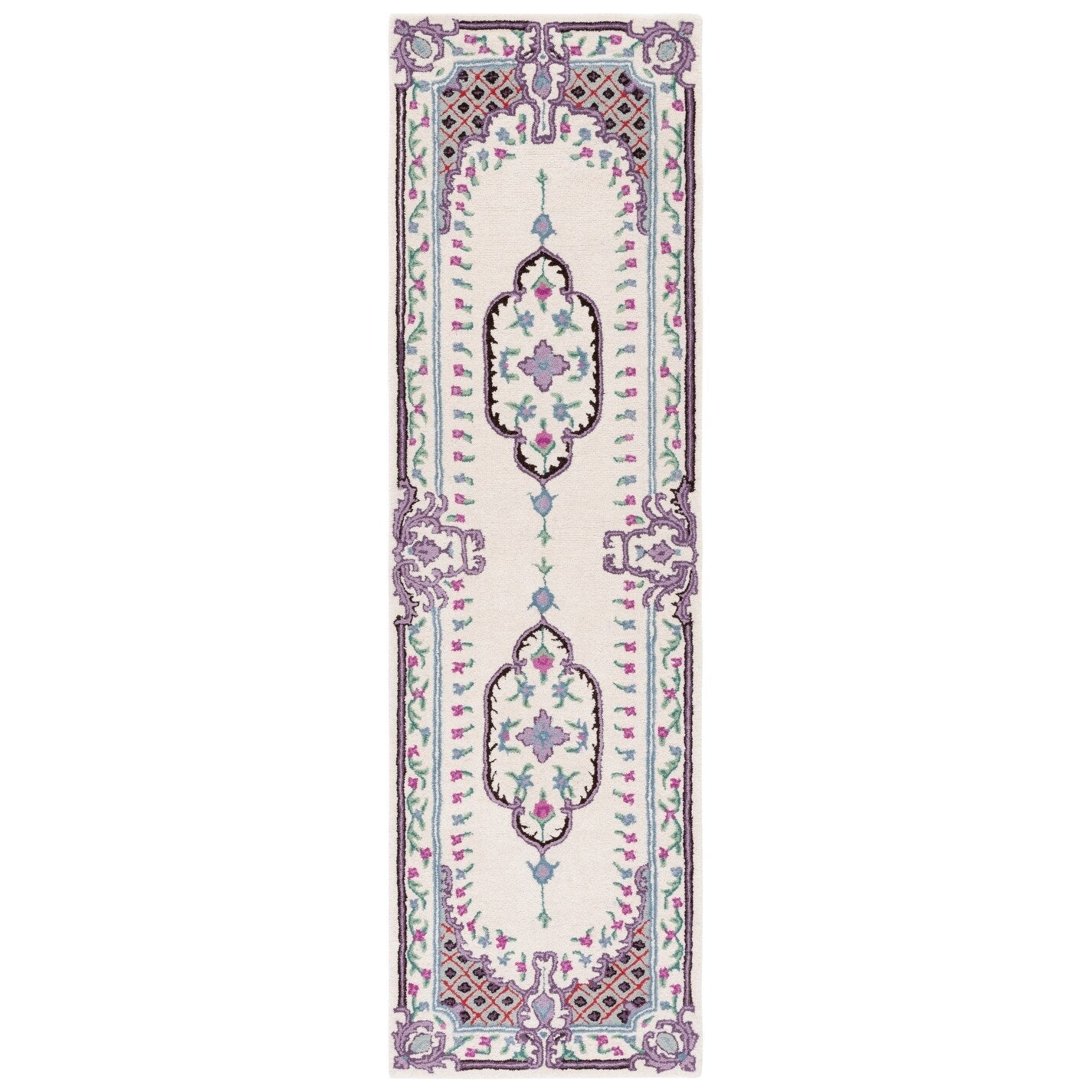 Tapis en laine SAFAVIEH fait main Bellagio Tatevik à médaillon oriental