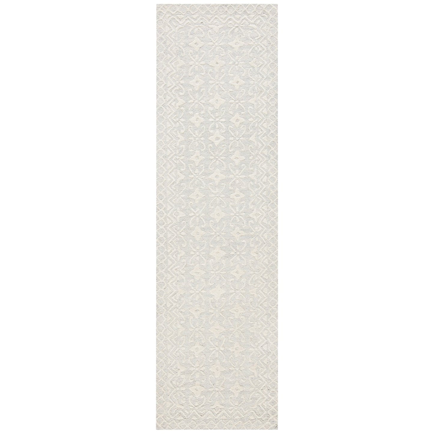 Tapis en laine moderne à motif floral Barbara, fait main, SAFAVIEH