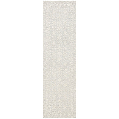 Tapis en laine moderne à motif floral Barbara, fait main, SAFAVIEH