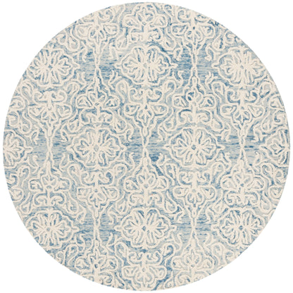 Tapis en laine moderne à motif floral SAFAVIEH fait main Blossom Cateluta