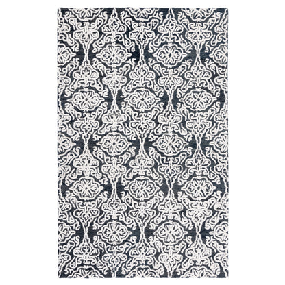 Tapis en laine moderne à motif floral SAFAVIEH fait main Blossom Cateluta