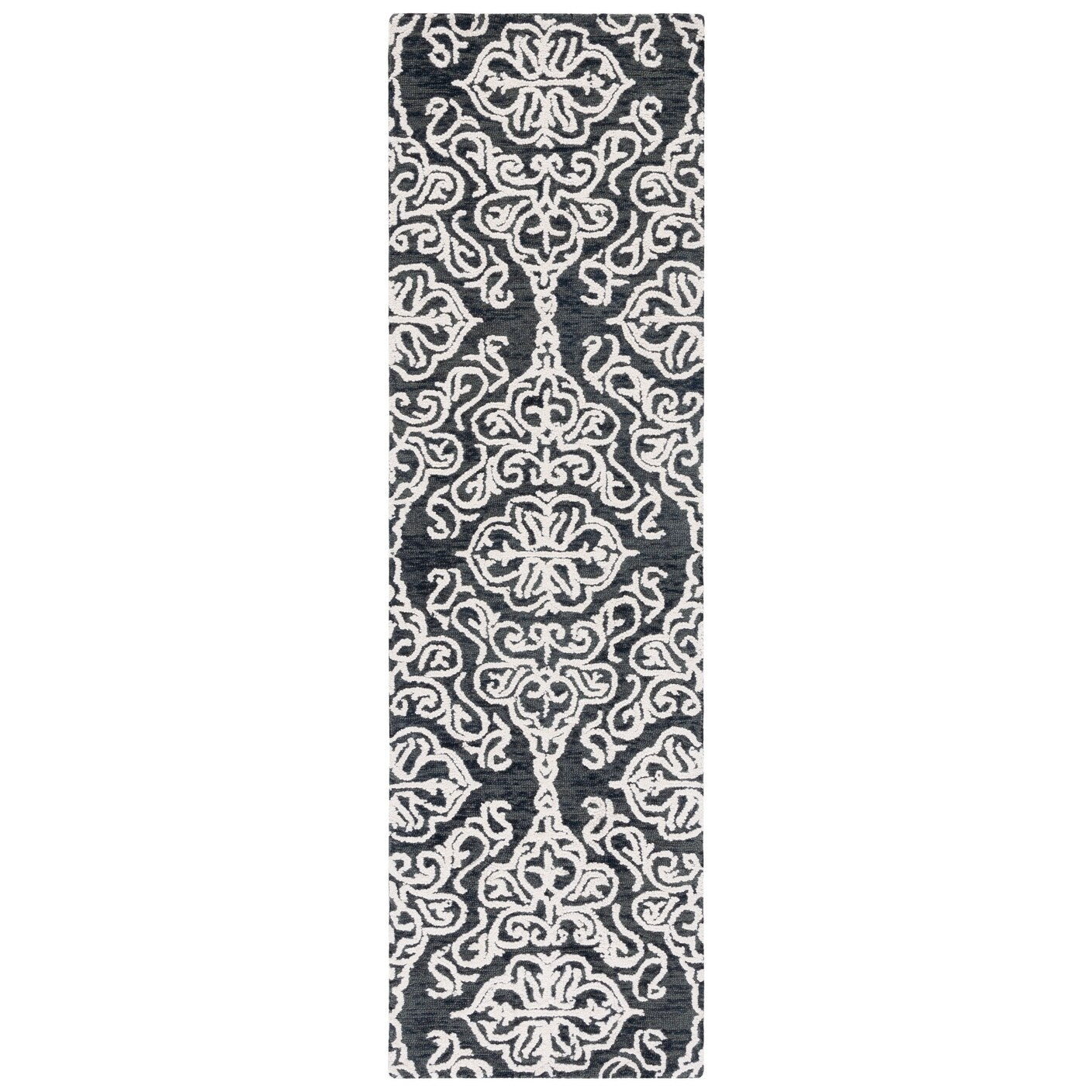 Tapis en laine moderne à motif floral SAFAVIEH fait main Blossom Cateluta
