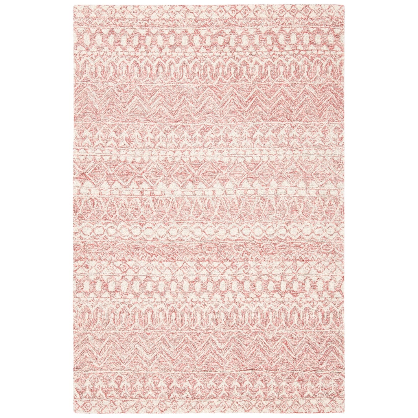 Tapis en laine moderne à motif floral SAFAVIEH fait main Blossom Cateluta
