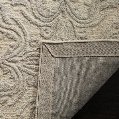 Tapis en laine moderne à motif floral Gertrida fait main SAFAVIEH