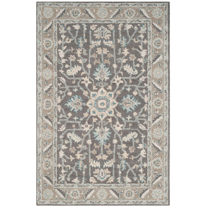 Tapis en laine moderne à motif floral SAFAVIEH fait main Blossom Gulperi