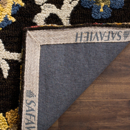 Tapis en laine moderne à motif floral Blossom Maaret, fait main par SAFAVIEH