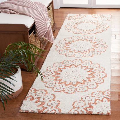 Tapis en laine SAFAVIEH Blossom Oriella fait main, motif floral moderne