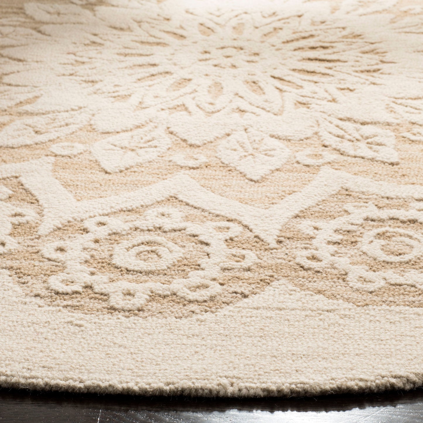 Tapis en laine SAFAVIEH Blossom Oriella fait main, motif floral moderne