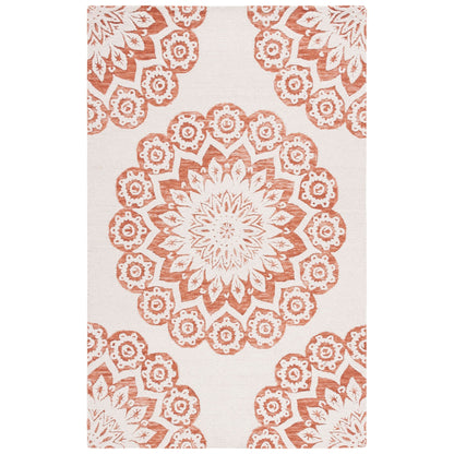 Tapis en laine SAFAVIEH Blossom Oriella fait main, motif floral moderne