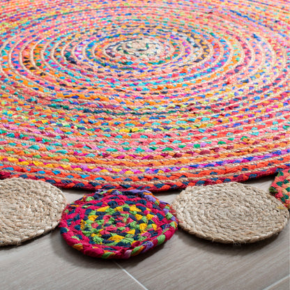 Tapis en jute côtier SAFAVIEH fait main, style Cape Cod Diora