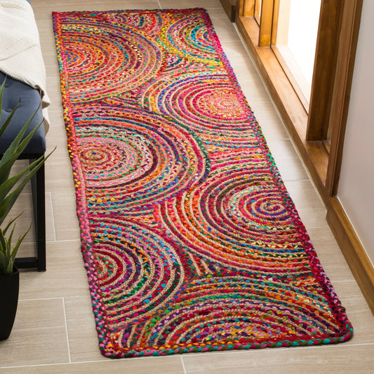 Tapis en jute côtier Eulogia de Cape Cod, fait main par SAFAVIEH