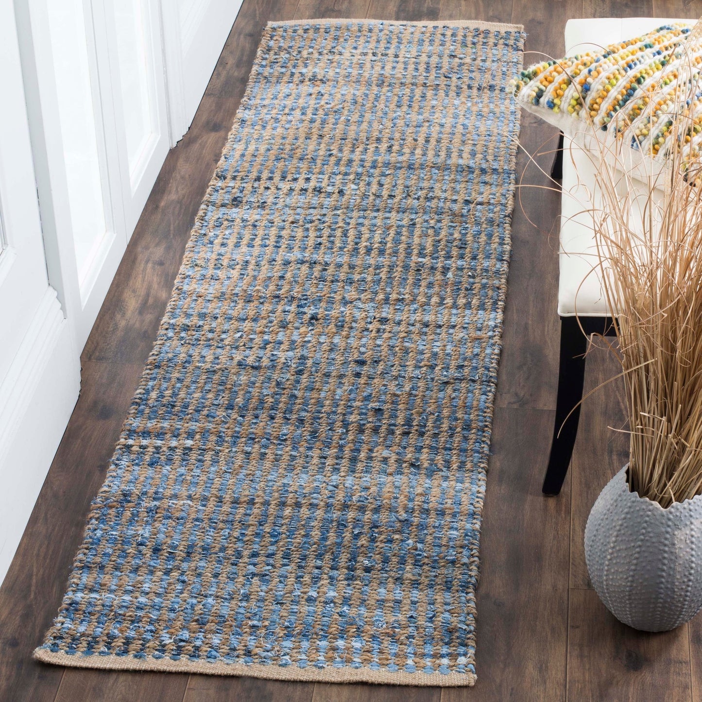 Tapis en jute côtier Kamuran de Cape Cod, fait main par SAFAVIEH