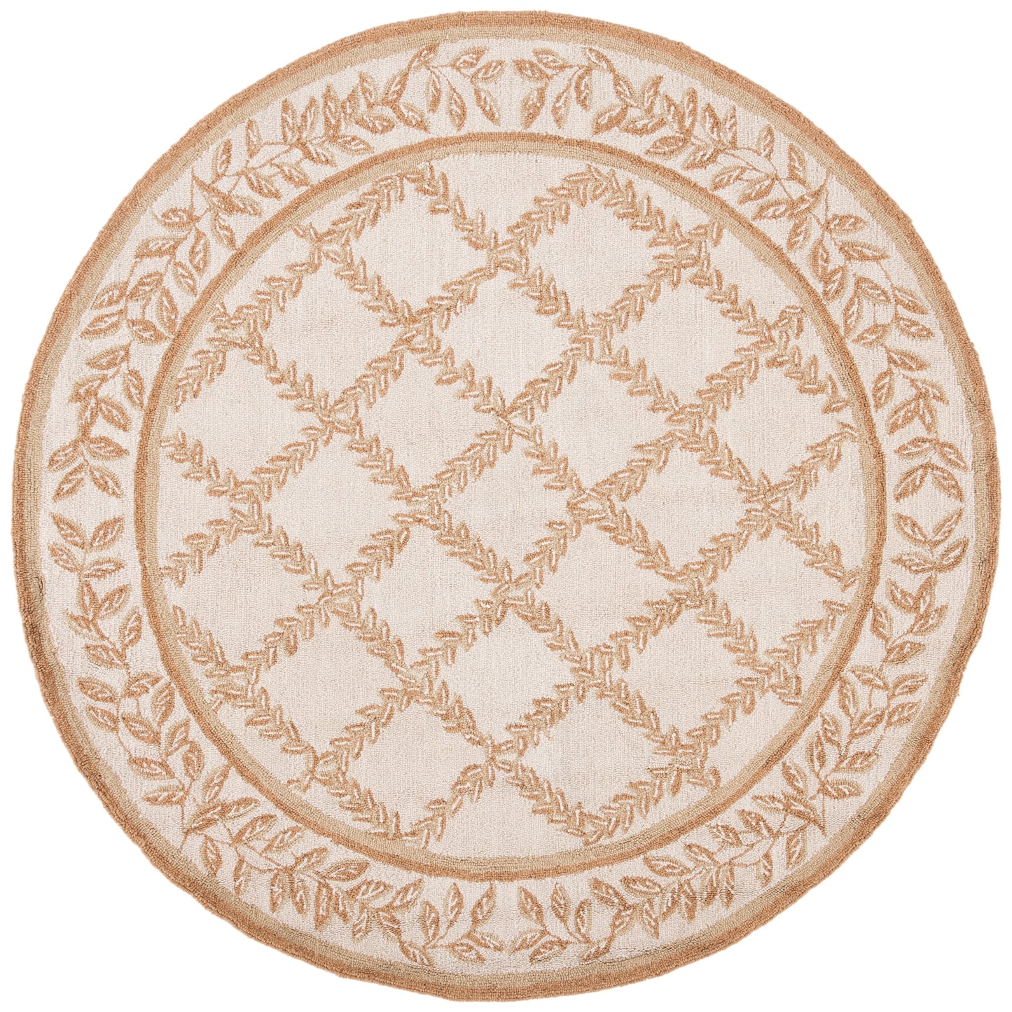 Tapis en laine SAFAVIEH Chelsea Sunstripe Trellis fait main, style campagne française