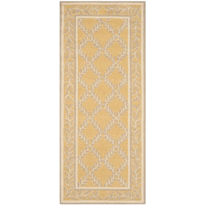 Tapis en laine SAFAVIEH Chelsea Sunstripe Trellis fait main, style campagne française