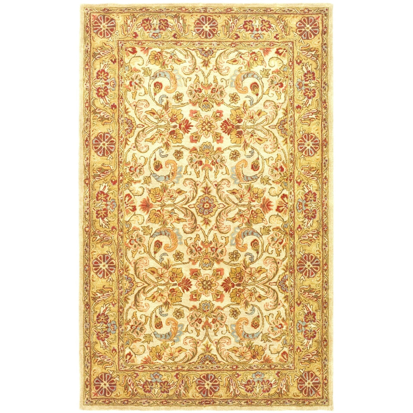 Tapis SAFAVIEH classique fait main en laine de Souheir traditionnel oriental