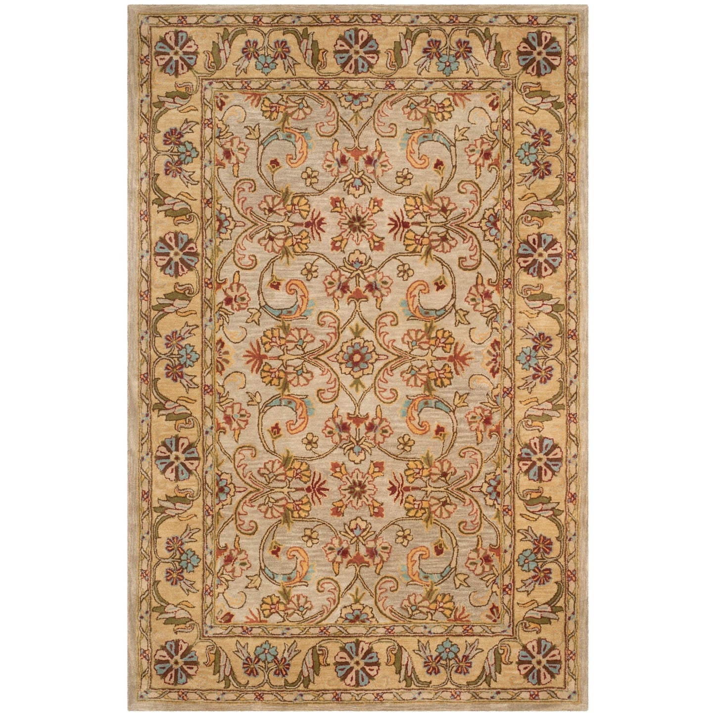 Tapis SAFAVIEH classique fait main en laine de Souheir traditionnel oriental