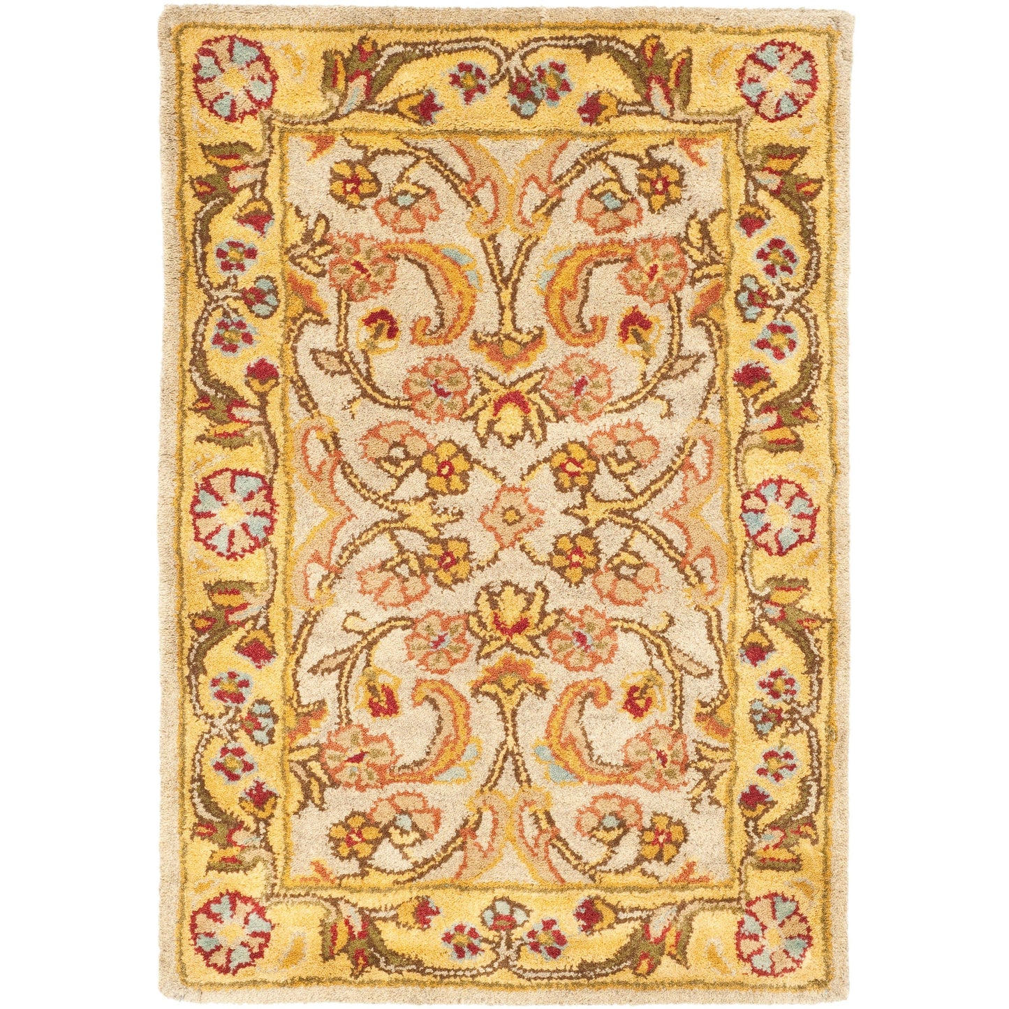 Tapis SAFAVIEH classique fait main en laine de Souheir traditionnel oriental