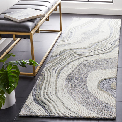 Tapis en laine SAFAVIEH fait main Fifth Avenue Klari Moderne Abstrait