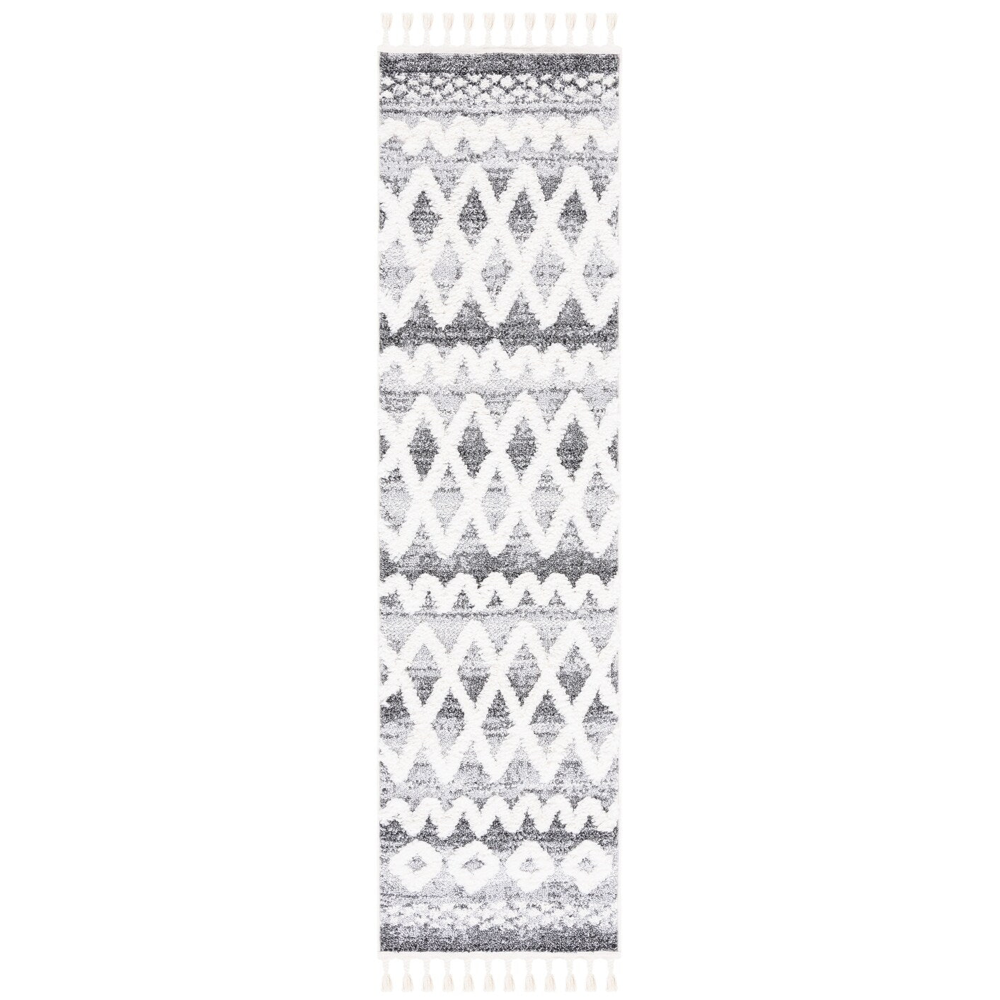 Tapis en laine imprimé floral glamour fait main SAFAVIEH