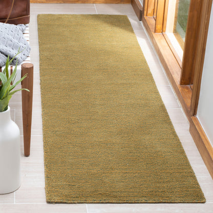 Tapis moderne en laine SAFAVIEH fait main, bordure en palmier de l'Himalaya