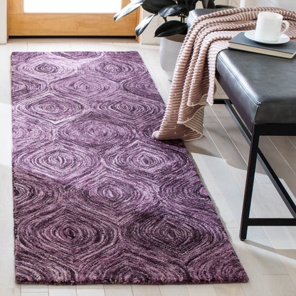 SAFAVIEH Tapis en laine Ikat Lilija fait main