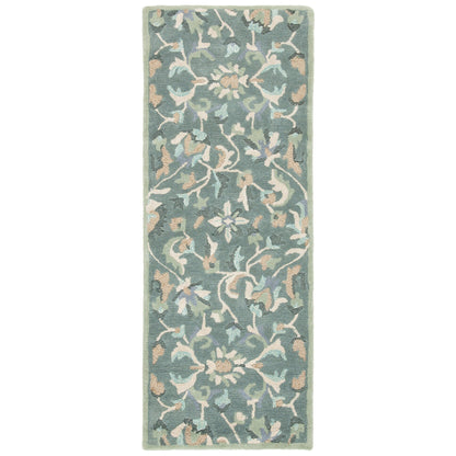 Tapis en laine à motif floral champêtre SAFAVIEH fait main Jardin Aase