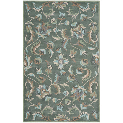 Tapis en laine à motif floral champêtre SAFAVIEH fait main Jardin Aase