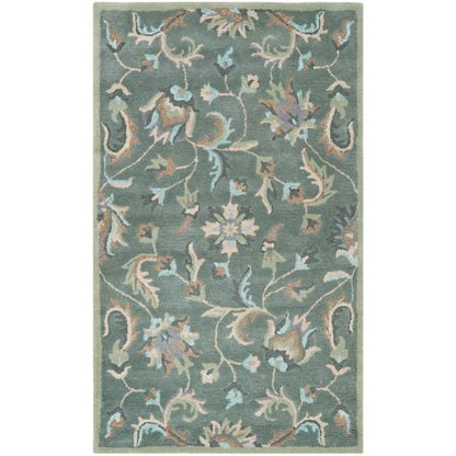 Tapis en laine à motif floral champêtre SAFAVIEH fait main Jardin Aase