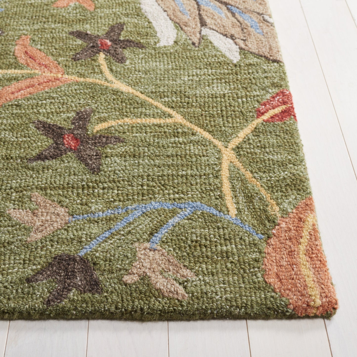 Tapis en laine SAFAVIEH fait main Jardin Asya Country