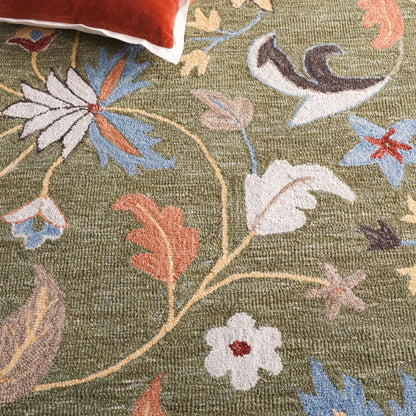 Tapis en laine SAFAVIEH fait main Jardin Asya Country