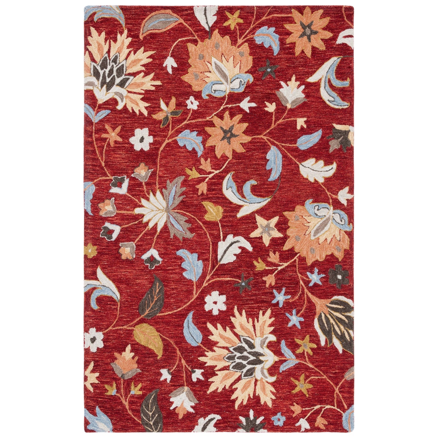 Tapis en laine SAFAVIEH fait main Jardin Asya Country