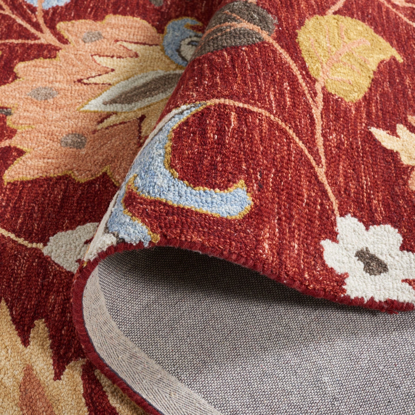 Tapis en laine SAFAVIEH fait main Jardin Asya Country