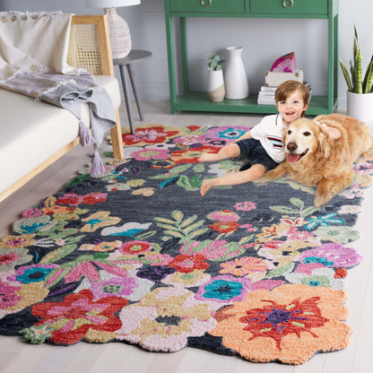Tapis en laine SAFAVIEH fait main Jardin Malfrid Country