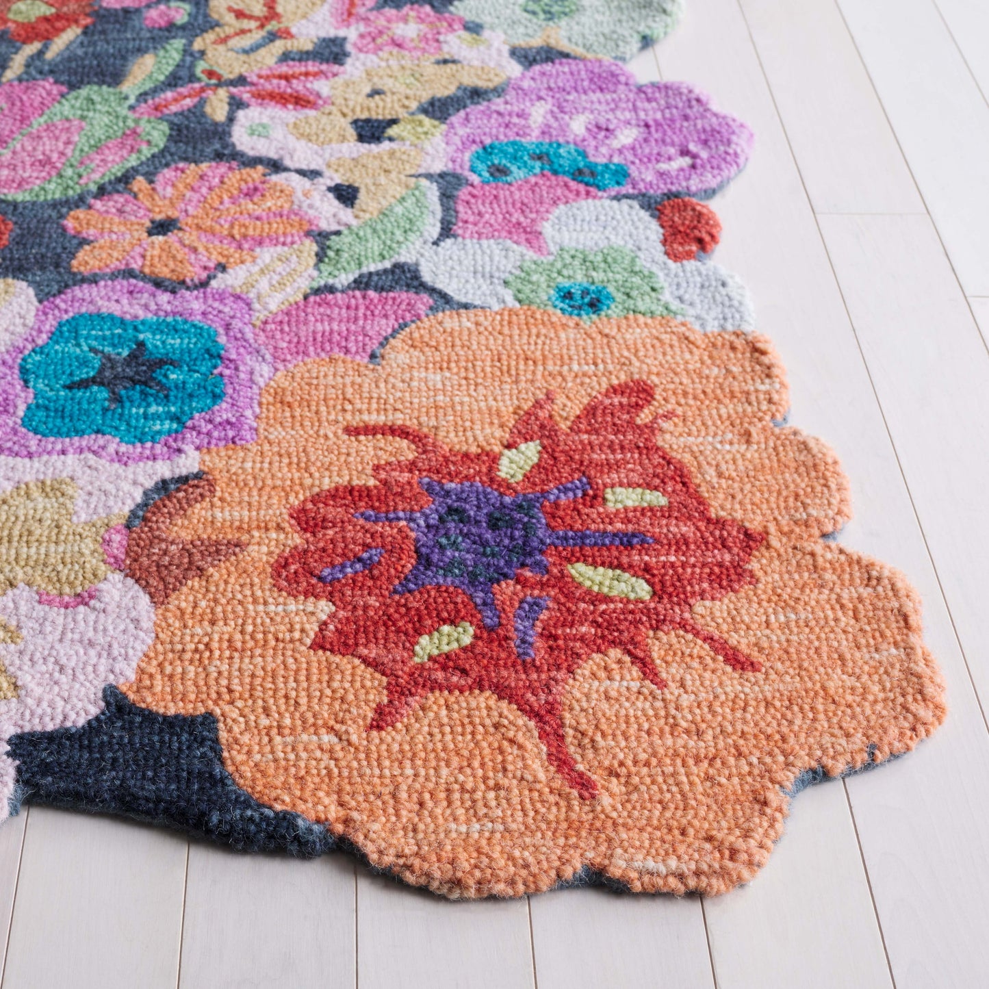 Tapis en laine SAFAVIEH fait main Jardin Malfrid Country