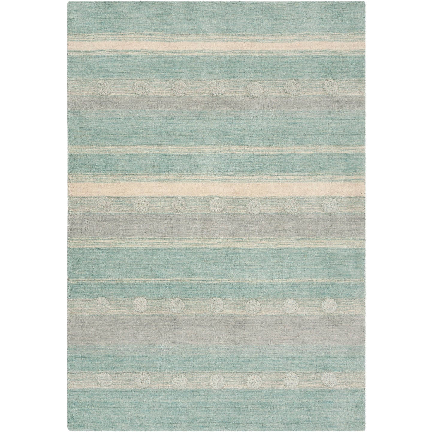 Tapis en laine Kayli pour enfants, fait main, SAFAVIEH