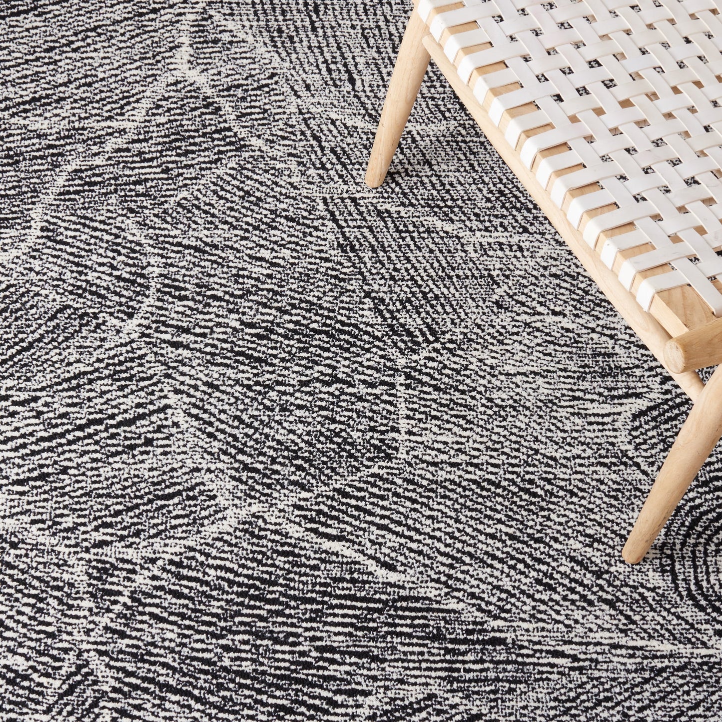 Tapis en laine SAFAVIEH Metro Rozsika fait main, style campagne française