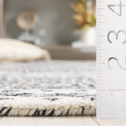 Tapis SAFAVIEH en laine Lutetia micro-bouclée faite à la main